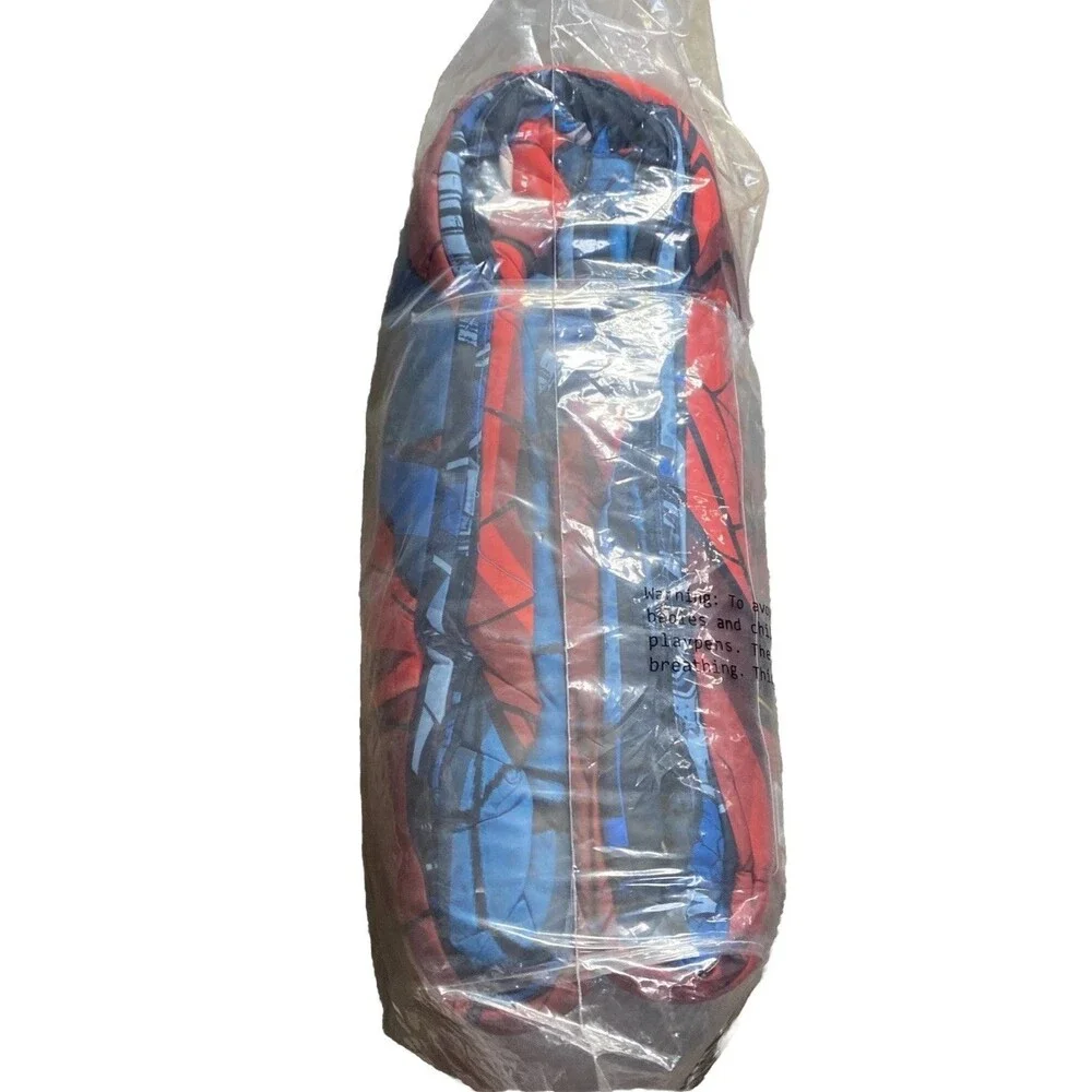Spiderman Twin Bedding Set Comforter Flat Fitted Sheets Pillowcase 4 Piece New